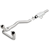 MagnaFlow direct-fit catalytic converter for 1986-1991 Ford stainless steel Federal EPA compliant OBDII 93314