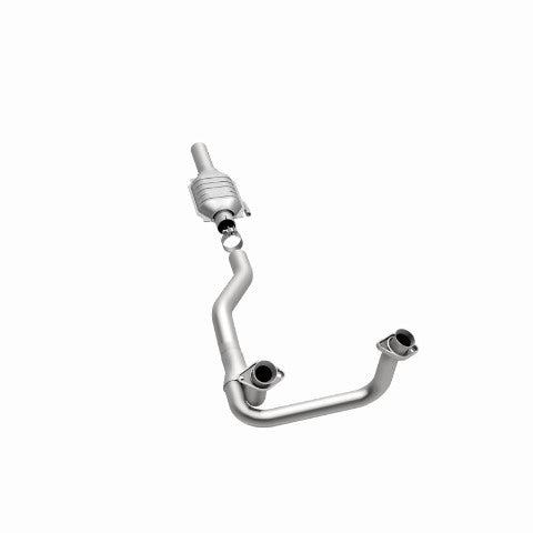 MagnaFlow direct-fit catalytic converter for 1986-1991 Ford stainless steel Federal EPA compliant OBDII 93314