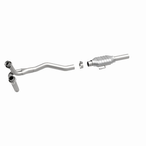 MagnaFlow direct-fit catalytic converter for 1986-1991 Ford stainless steel Federal EPA compliant OBDII 93314