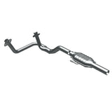 MagnaFlow direct-fit catalytic converter for 1984-1987 Ford stainless steel Federal EPA compliant OBDII 93316
