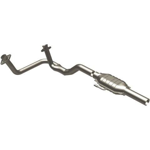 MagnaFlow direct-fit catalytic converter for 1984-1987 Ford stainless steel Federal EPA compliant OBDII 93316