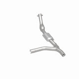 MagnaFlow direct-fit catalytic converter fits 1997-1998 E150/E250 4.2L passenger side 4.2L passenger side stainless steel Federal EPA compliant OBDII 93322