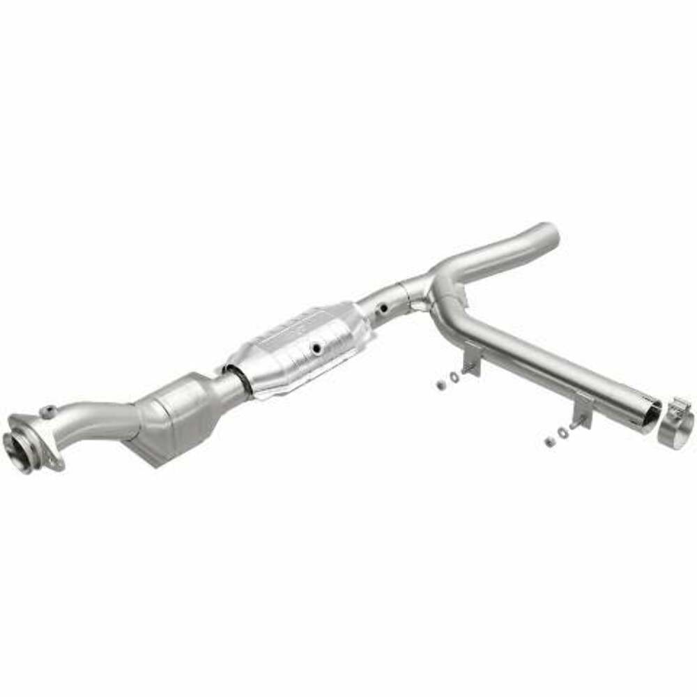MagnaFlow direct-fit catalytic converter for 1997-1998 Ford F-150 stainless steel CARB compliant 93323