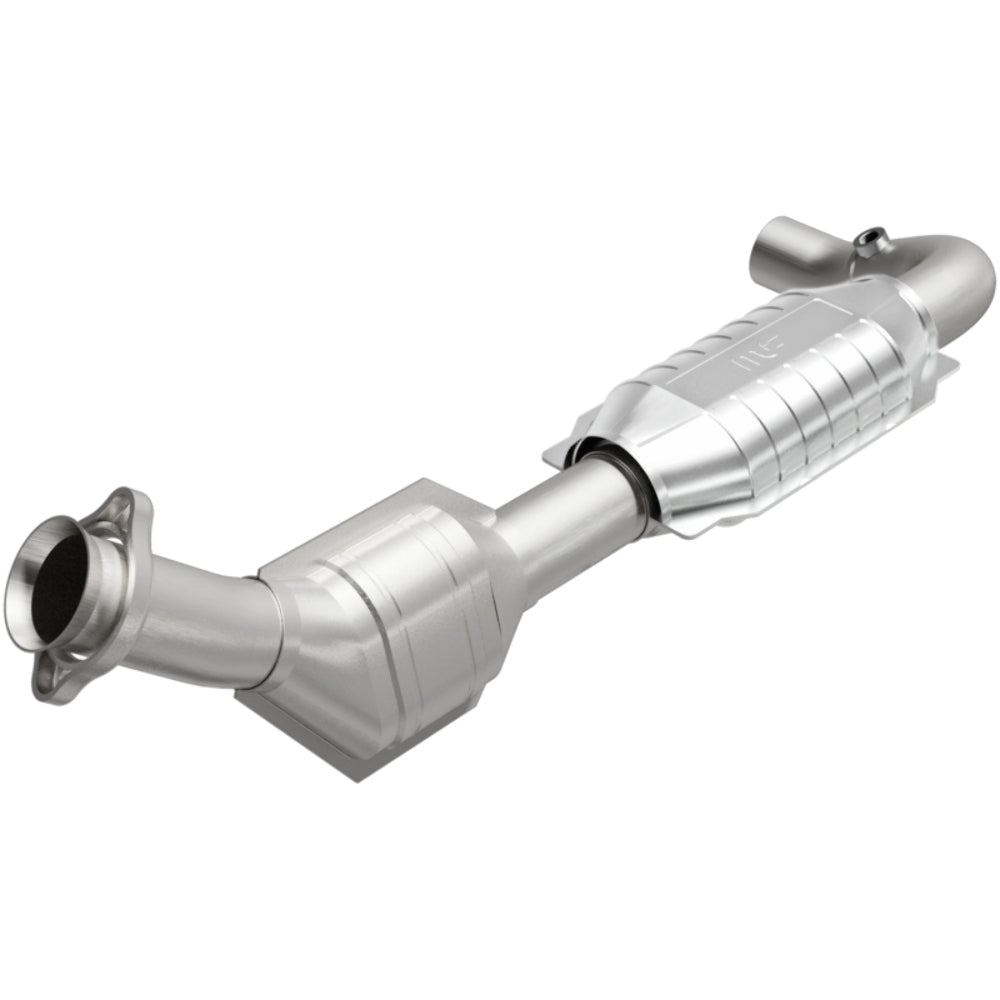 MagnaFlow direct-fit catalytic converter fits 1997-1998 E150 E250 Van 4.2L D/ 4.2L stainless steel Federal EPA compliant OBDII 93325