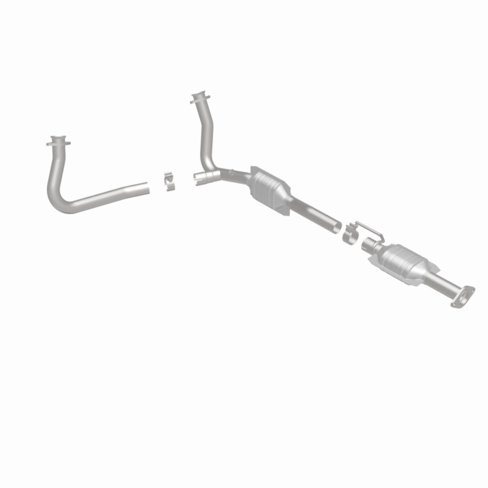 MagnaFlow direct-fit catalytic converter for 1996-1997 Ford 4.0L stainless steel Federal EPA compliant OBDII 93326