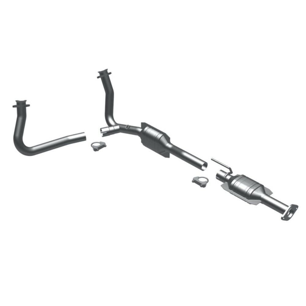 MagnaFlow direct-fit catalytic converter for 1996-1997 Ford 4.0L stainless steel Federal EPA compliant OBDII 93326