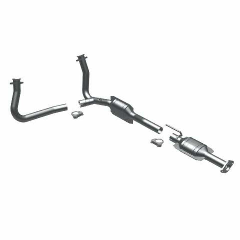 MagnaFlow direct-fit catalytic converter for 1996-1997 Ford 4.0L stainless steel Federal EPA compliant OBDII 93326