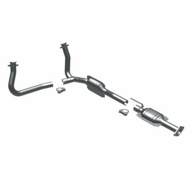 MagnaFlow direct-fit catalytic converter for 1996-1997 Ford 4.0L stainless steel Federal EPA compliant OBDII 93326