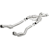 MagnaFlow direct-fit catalytic converter for 1986-1993 Ford Mustang stainless steel Federal EPA compliant OBDII 93332