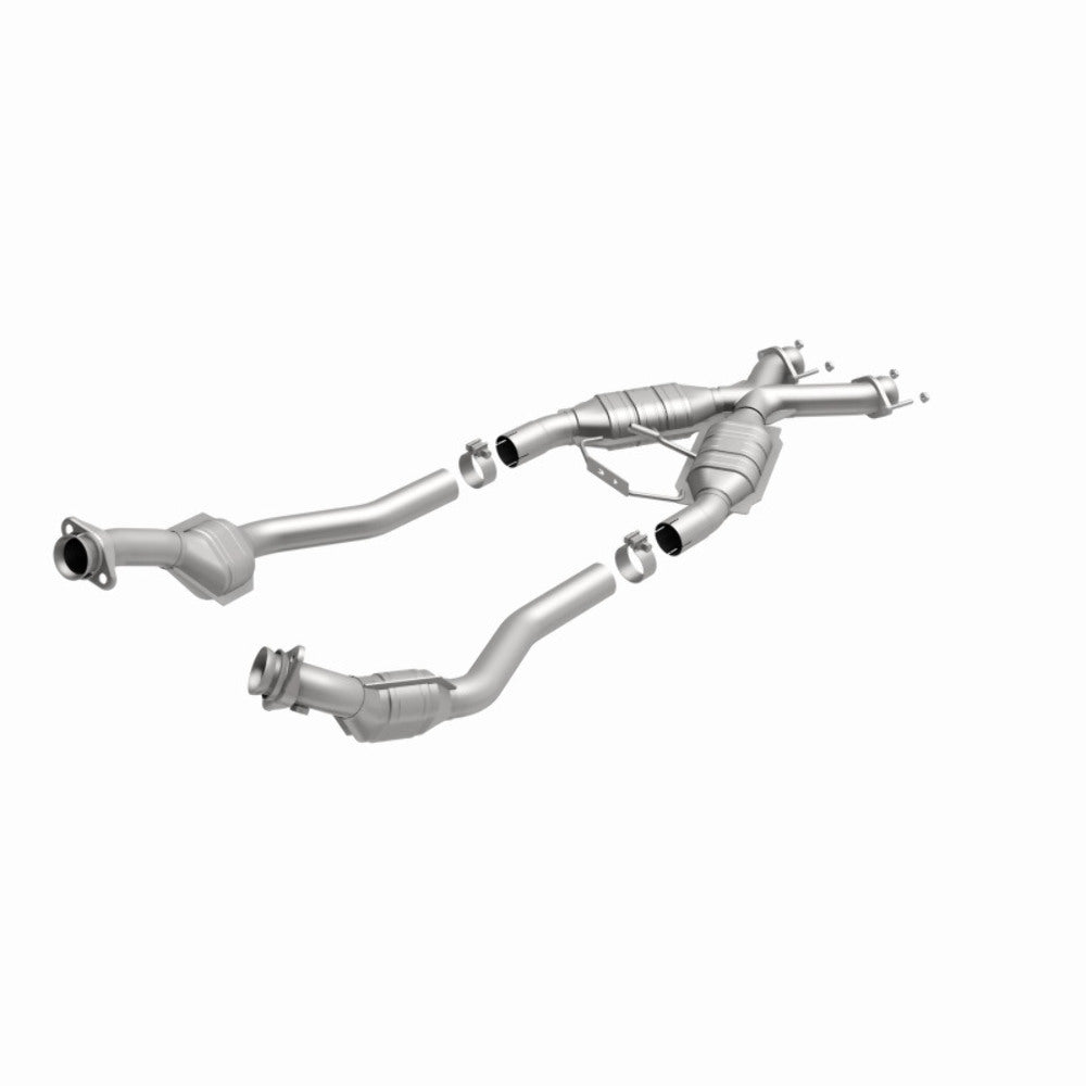 MagnaFlow direct-fit catalytic converter for 1994-1995 Ford Mustang stainless steel Federal EPA compliant OBDII 93333