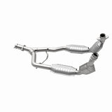 MagnaFlow direct-fit catalytic converter for 1996-1998 Ford Mustang 3.8L stainless steel CARB compliant 93344