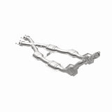 MagnaFlow direct-fit catalytic converter for 1996-1998 Ford Mustang 4.6L stainless steel Federal EPA compliant OBDII 93348