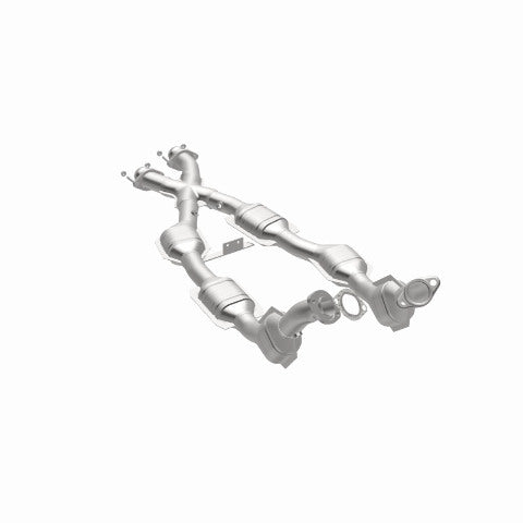 MagnaFlow direct-fit catalytic converter for 1996-1998 Ford Mustang 4.6L stainless steel Federal EPA compliant OBDII 93348