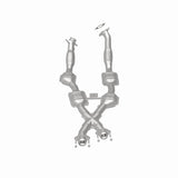MagnaFlow direct-fit catalytic converter for 1996-1998 Ford Mustang 4.6L stainless steel Federal EPA compliant OBDII 93348