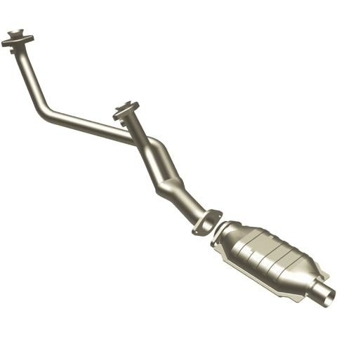 MagnaFlow direct-fit catalytic converter for 1989-1990 Ford stainless steel Federal EPA compliant OBDII 93350