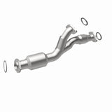 MagnaFlow direct-fit catalytic converter fits 1992-1998 Lexus SC300, 1993-1998 Toyota Supra, and more, this and 1992-1997 GS300/SC300 3.0 front 3 inch inlet/outlet stainless steel 