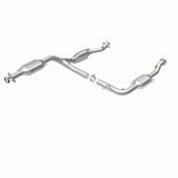 MagnaFlow direct-fit catalytic converter fits 2002-2004 Ford Explorer and Mercury Mountaineer and 2002-2004 Explorer 4L Y stainless steel CARB compliant 93372