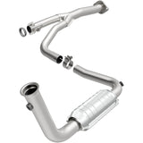 MagnaFlow direct-fit catalytic converter fits 2004 Liberty driver side frt driver side stainless steel CARB compliant 93382