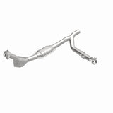 MagnaFlow direct-fit catalytic converter for 1999-2000 Ford F-150 5.4L passenger side stainless steel Federal EPA compliant OBDII 93397