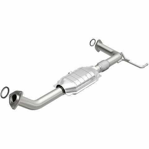 MagnaFlow direct-fit catalytic converter for 2005-2006 Toyota Tundra 4.7L driver side stainless steel Federal EPA compliant OBDII 93398