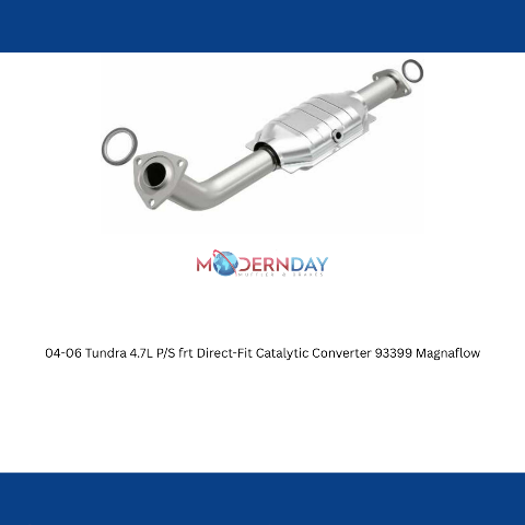 MagnaFlow direct-fit catalytic converter for 2005-2006 Toyota Tundra 4.7L passenger side stainless steel Federal EPA compliant OBDII 93399