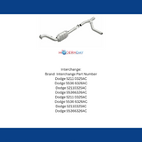 MagnaFlow direct-fit catalytic converter for 2004-2005 Ram 5.7L passenger side stainless steel Federal EPA compliant OBDII 93403