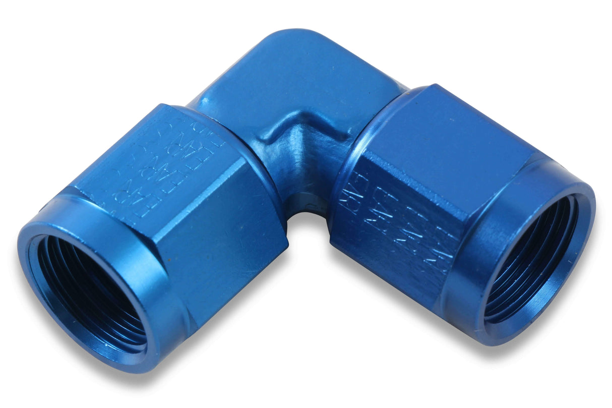 Earls 90 Degree -4 AN Female to Female Swivel - 934104ERL