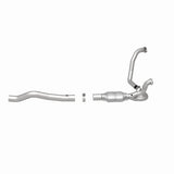 MagnaFlow direct-fit catalytic converter fits 2003 Dodge Ram 1500 5.7L and 2003 Ram 1500 5.7 2WD 5.7 inch inlet/outlet stainless steel Federal EPA compliant OBDII 93416