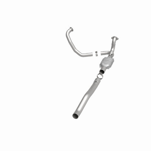 MagnaFlow direct-fit catalytic converter fits 2003 Dodge Ram 1500 5.7L and 2003 Ram 1500 5.7 2WD 5.7 inch inlet/outlet stainless steel Federal EPA compliant OBDII 93416