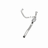 MagnaFlow direct-fit catalytic converter fits 2003 Dodge Ram 1500 5.7L and 2003 Ram 1500 5.7 2WD 5.7 inch inlet/outlet stainless steel Federal EPA compliant OBDII 93416
