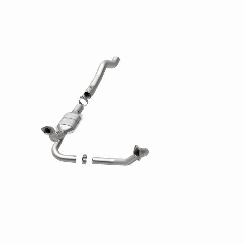 MagnaFlow direct-fit catalytic converter fits 2003 Dodge Ram 1500 5.7L and 2003 Ram 1500 5.7 2WD 5.7 inch inlet/outlet stainless steel Federal EPA compliant OBDII 93416