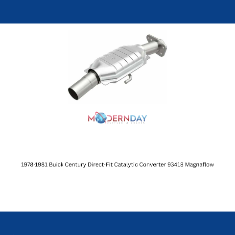 MagnaFlow direct-fit catalytic converter for 1978-1981 Buick 2.25 inch inlet/outlet stainless steel CARB compliant 93418