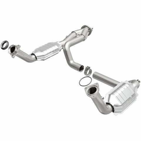 MagnaFlow direct-fit catalytic converter for 1999-2006 GMC Sierra 1500 stainless steel Federal EPA compliant OBDII