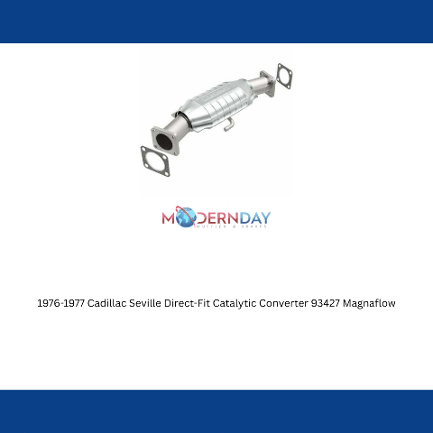 MagnaFlow direct-fit catalytic converter for 1976-1977 Cadillac stainless steel Federal EPA compliant OBDII 93427