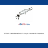 MagnaFlow direct-fit catalytic converter for 1976-1977 Cadillac stainless steel Federal EPA compliant OBDII 93427