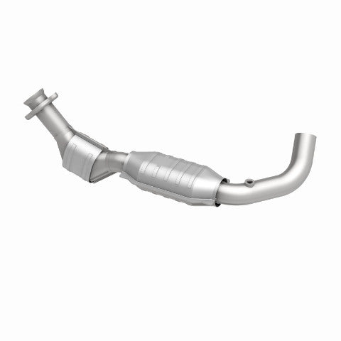 MagnaFlow direct-fit catalytic converter for 1997-1998 Ford F-150 4.2L driver side stainless steel Federal EPA compliant OBDII 93428