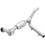 MagnaFlow direct-fit catalytic converter for 1997-1998 Ford F-150 4.2L passenger side stainless steel Federal EPA compliant OBDII 93429