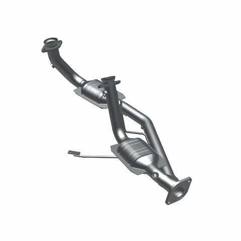 MagnaFlow direct-fit catalytic converter fits 1996-1999 Ford Taurus 3.0L and 1996-1999 Mercury Sable 3.0L stainless steel Federal EPA compliant OBDII 93436