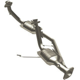 MagnaFlow direct-fit catalytic converter fits 1996-1999 Ford Taurus 3.0L and 1996-1999 Mercury Sable 3.0L stainless steel Federal EPA compliant OBDII 93436