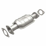 MagnaFlow direct-fit catalytic converter for 1998-2000 Nissan Frontier 2.4 inch inlet/outlet stainless steel Federal EPA compliant OBDII 93445