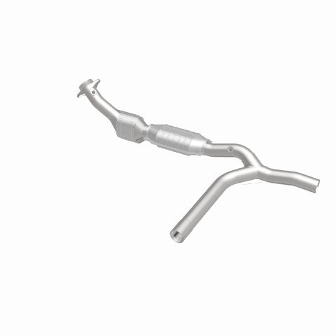 MagnaFlow direct-fit catalytic converter for 2001-2003 Ford F-150 5.4L passenger side stainless steel Federal EPA compliant OBDII 93448