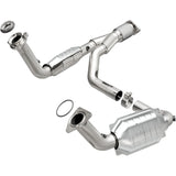 MagnaFlow direct-fit catalytic converter fits 2006-2009 Chevrolet Trailblazer, 2007-2009 GMC Envoy, and additional vehicles and 2006-2009 TB/Envoy 5.3/6.0 5.3 inch inlet/outlet sta