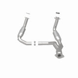 MagnaFlow direct-fit catalytic converter fits 2006-2009 Chevrolet Trailblazer, 2007-2009 GMC Envoy, and additional vehicles and 2006-2009 TB/Envoy 5.3/6.0 5.3 inch inlet/outlet sta