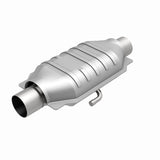 MagnaFlow universal catalytic converter 2.25 inch inlet/outlet stainless steel Federal EPA compliant OBDII 93515