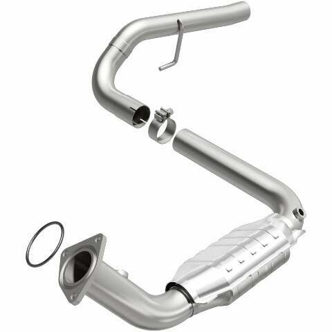 MagnaFlow direct-fit catalytic converter fits 2002-2006 Cadillac Escalade, 2001-2006 GMC Yukon, and additional vehicles and 2002-2005 Escalade 6.0L driver side 5 6.0L driver side s