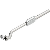 MagnaFlow direct-fit catalytic converter fits 1996-1999 Chevrolet Express 3500, Chevrolet Express 1500, and additional vehicles. Avoid potential exhaust leaks by using the included