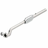 MagnaFlow direct-fit catalytic converter fits 1996-1999 Chevrolet Express 3500, Chevrolet Express 1500, and additional vehicles. Avoid potential exhaust leaks by using the included