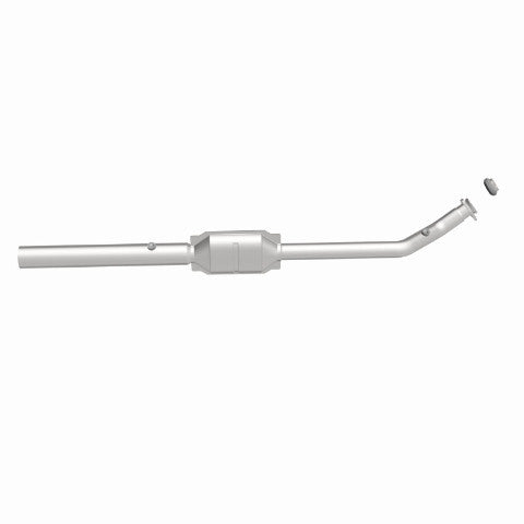 MagnaFlow direct-fit catalytic converter fits 1996-1999 Chevrolet Express 3500, Chevrolet Express 1500, and additional vehicles. Avoid potential exhaust leaks by using the included