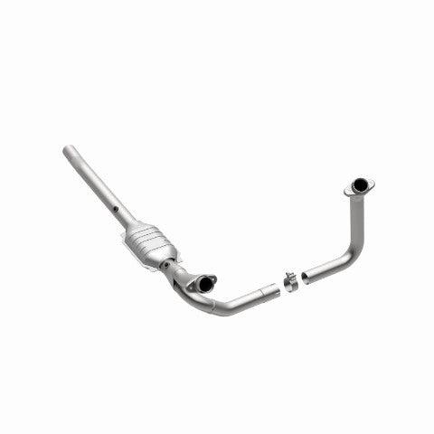 MagnaFlow direct-fit catalytic converter for 2002-2003 Ram 4.7 inch inlet/outlet stainless steel Federal EPA compliant OBDII 93616