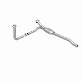 MagnaFlow direct-fit catalytic converter for 2002-2003 Ram 4.7 inch inlet/outlet stainless steel Federal EPA compliant OBDII 93616
